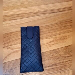 BOTTEGA VENETA Case For Sunglasses Dark Brown OS Bottega Veneta